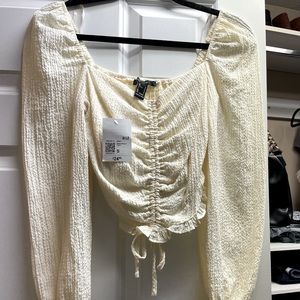 Forever 21 long sleeve cute going out top